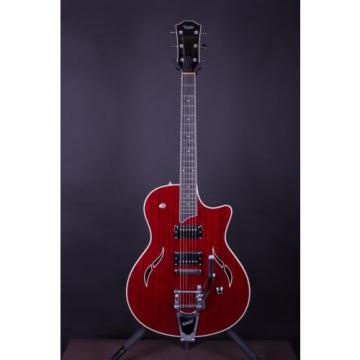 Taylor martin guitar strings acoustic T3B martin acoustic guitars Limited martin guitar strings acoustic medium Bigsby martin guitar case Cherry martin d45 Red T3-B-LTD Hollow Electric Guitar #0151