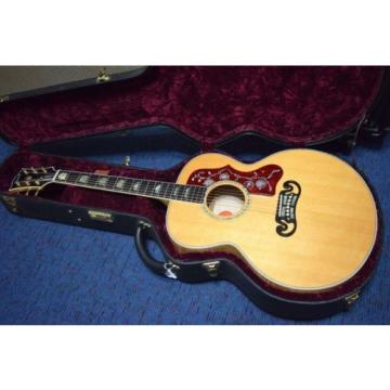 GIBSON martin guitars acoustic J martin guitars 200 acoustic guitar martin Elite guitar strings martin Jumbo martin acoustic strings Acoustic Guitar Ebony Fret Board &amp; Bridge 2004 CLEAN.