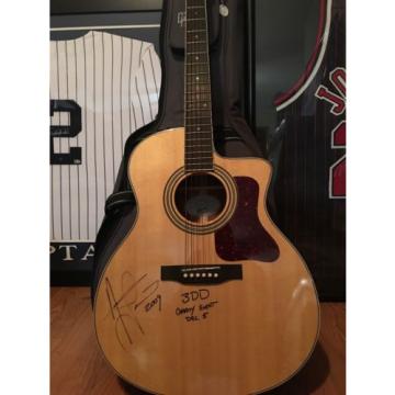 Aaron acoustic guitar martin Lewis martin acoustic guitar Staind martin strings acoustic Concert martin guitars Used martin guitar case Autographed Signed Gibson Acoustic Guitar!