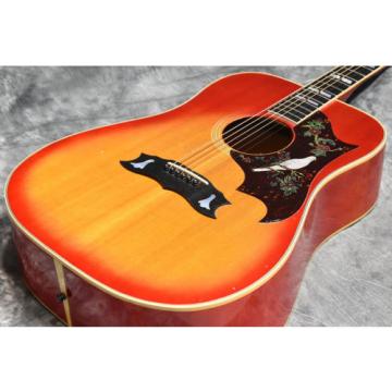 Used acoustic guitar martin Gibson martin guitar / dreadnought acoustic guitar 1977 martin d45 year martin guitars made Dove Custom Cherry Sunburst from JAPAN EMS