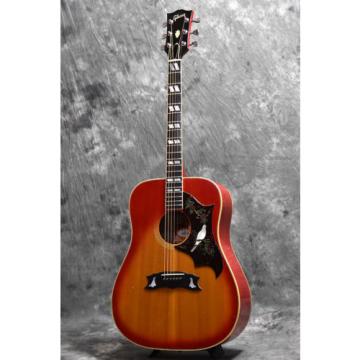 Used acoustic guitar martin Gibson martin guitar / dreadnought acoustic guitar 1977 martin d45 year martin guitars made Dove Custom Cherry Sunburst from JAPAN EMS