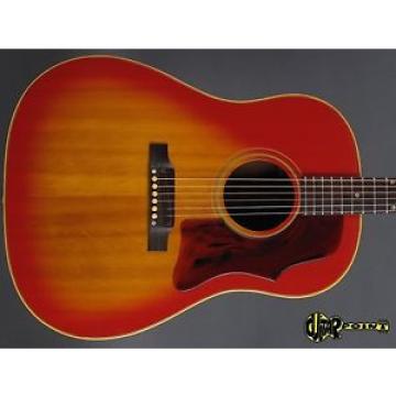 1967 guitar strings martin Gibson dreadnought acoustic guitar J45 martin guitar accessories Roundshoulder martin Flattop acoustic guitar strings martin No 2- Cherry Sunburst - Nice