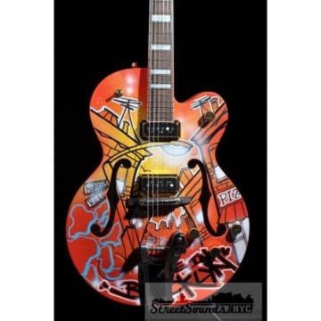 GRETSCH acoustic guitar strings martin  martin guitars G6120KB martin guitars acoustic  dreadnought acoustic guitar KAVES martin d45 BROOKLYN #4/12 &#039;&#039;MADE IN BROOKLYN&#039;&#039; GRAFFITI GUITAR HARD