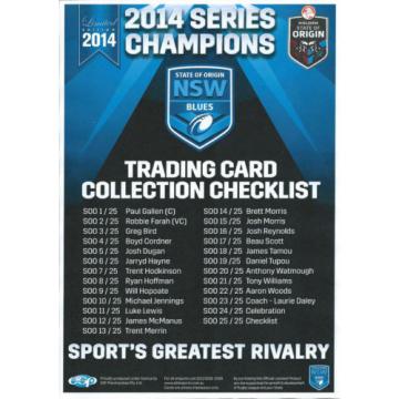 2014 martin guitars ESP martin guitar strings acoustic NRL martin guitar case Limited, martin d45 NSW martin acoustic strings State of Origin Champions Trading Card Collection