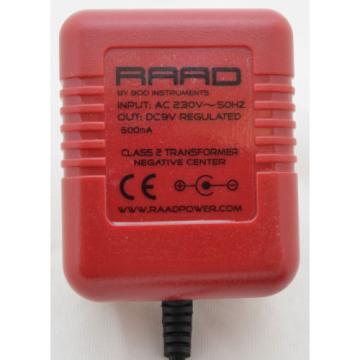 RAAD martin strings acoustic EURO martin guitar accessories 9V martin guitars DC martin guitars acoustic Regulated martin guitar strings acoustic Power Supply Guitar Pedal Adapter Center Tip Negative