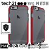 Tech21 martin acoustic guitar EVO martin acoustic guitar strings MESH martin strings acoustic Slim martin Lightweight guitar strings martin Drop-Proof Case For iPhone 6s PLUS | SMOKE /RED