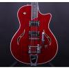 Taylor martin guitar strings acoustic T3B martin acoustic guitars Limited martin guitar strings acoustic medium Bigsby martin guitar case Cherry martin d45 Red T3-B-LTD Hollow Electric Guitar #0151