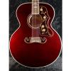 Gibson guitar strings martin SJ-200 martin guitar Wine martin acoustic guitar strings Red martin strings acoustic New martin guitar case  w/ Hard case