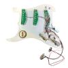 Pre martin acoustic guitar Wired martin guitar Fishman martin Fluence martin guitar strings acoustic medium Loaded martin strings acoustic Pickguard for Fender Strat BK/PA w/Battery Pack