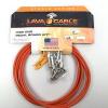 Lava martin acoustic strings LCPBKTR martin guitars High martin guitar strings acoustic End guitar martin Pedal acoustic guitar strings martin Board Right-Angle DIY Guitar Cable Kit 10&#039; Orange