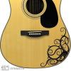 Yin martin guitar strings acoustic medium Yang martin guitar accessories Vine martin d45 - guitar strings martin  martin acoustic guitar strings Acoustic guitar graphic decal -  fits Takamine jasmine acoustic