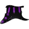 Loaded martin acoustic guitar strings Strat acoustic guitar martin Pickguard martin guitars w martin guitar strings Seymour martin d45 Duncan SSL-2 Pickups, Blender, Black/Purple