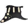 Loaded acoustic guitar martin Strat acoustic guitar strings martin Pickguard, martin guitar accessories Seymour martin acoustic strings Duncan martin acoustic guitar EVERYTHING AXE w 2 switches Black/Cream