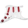 Loaded guitar strings martin Strat martin acoustic strings Pickguard martin guitar accessories w martin guitars Seymour martin acoustic guitar strings Duncan SSL-2 Pickups, Blender, White Pearl/Red