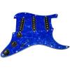 Loaded martin guitar strings acoustic medium Strat martin acoustic guitars Pickguard martin guitars acoustic w guitar martin Seymour martin Duncan SSL-2 Pickups, Blender, Blue Pearl/Black