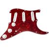 Loaded acoustic guitar martin Strat martin acoustic guitar Pickguard martin acoustic strings w guitar strings martin Seymour martin guitar case Duncan SSL-2 Pickups, Blender, Red Pearl/White