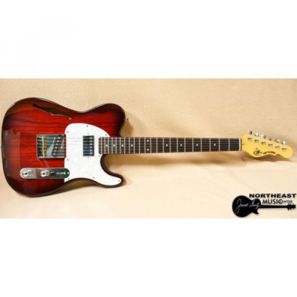 G&amp;L martin guitars acoustic Tribute martin guitars ASAT acoustic guitar martin Classic martin guitar strings acoustic Bluesboy martin Semi Hollow Electric Guitar in Cherryburst #2 image