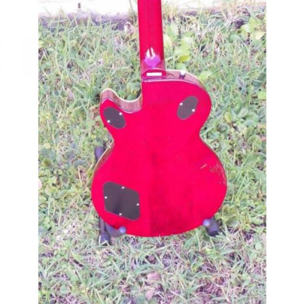 Hagstrom martin acoustic strings Swede martin d45 Electric martin acoustic guitar strings Guitar martin Trans dreadnought acoustic guitar Red #3504 Awesome Guitar! #5 image