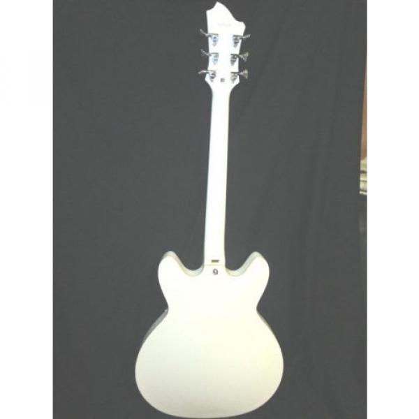 HAGTROM guitar strings martin VIKING martin acoustic guitars Semi martin guitar strings Hollowbody martin acoustic guitar Electric martin guitar case Guitar in WHITE #5 image