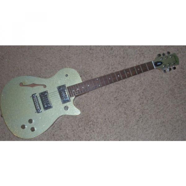 Electromatic martin d45 by martin guitar Gretsch dreadnought acoustic guitar Silver martin guitar case Sparkle martin acoustic guitars Jet Electric Guitar G2626 Duo Pickups NOS #1 image