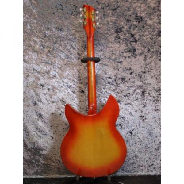 Rickenbacker acoustic guitar martin # martin 335 martin acoustic strings &#039;66 martin guitar case &#034;Fireglo&#034; martin acoustic guitar Electric Guitar Free Shipping #4 image