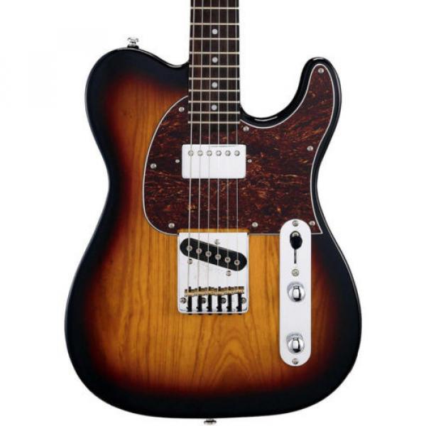 G&amp;L martin guitar accessories Tribute martin guitars ASAT acoustic guitar martin Classic martin guitar strings Bluesboy martin guitar strings acoustic medium Electric Guitar Rosewood Board 3-Tone Sunburst #3 image