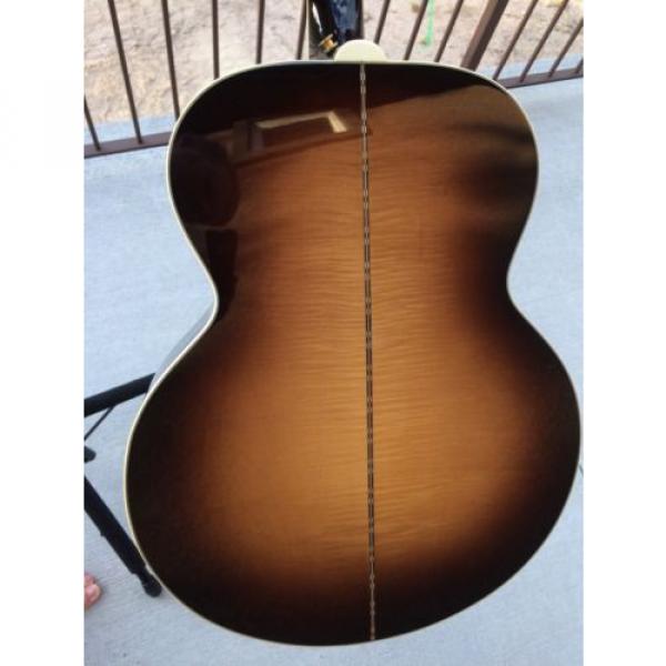 Gibson martin guitar strings Sunburst martin SJ acoustic guitar martin 200 martin acoustic guitar EC martin acoustic strings Vintage Acoustic/Electric Guitar #5 image