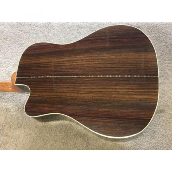 USED martin d45 GIBSON martin acoustic guitars SONGWRITER martin guitars acoustic DELUXE martin STUDIO martin guitar accessories EC, CUTAWAY ACOUSTIC-ELECTRIC W/ HARD CASE #4 image