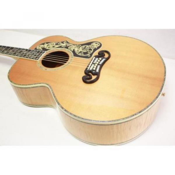 GIBSON martin guitar strings Acoustic martin d45 Custom martin acoustic guitar Shop martin guitars SJ-200 guitar martin VINE 2002 w/ Orig.case Free Shipping #2 image