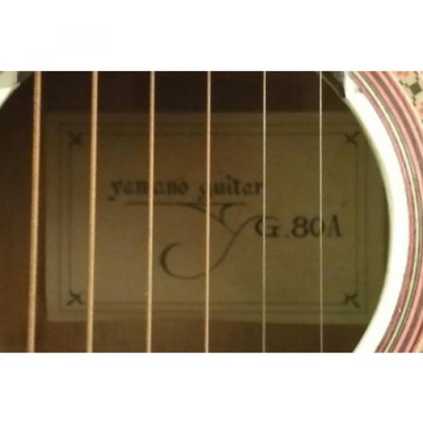 RARE martin guitars Vintage martin guitar strings acoustic medium 1980 martin guitar case Yamano guitar strings martin Gibson martin acoustic guitar Model YG.80A Acoustic Guitar #2 image