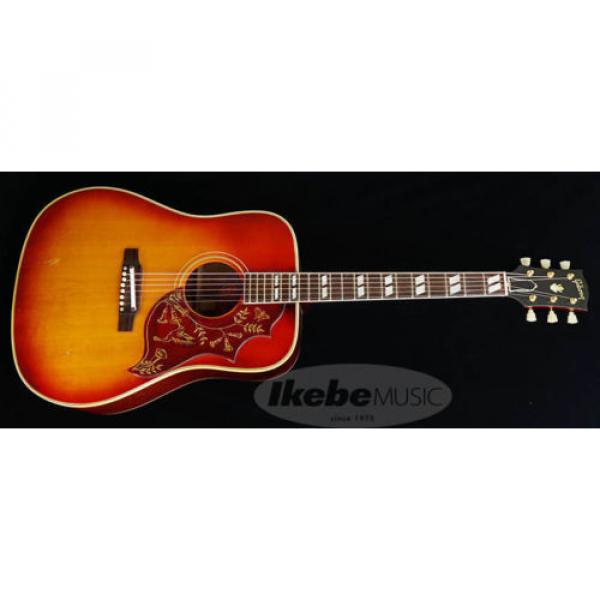 Gibson martin acoustic guitar Hummingbird acoustic guitar martin &#039;62 martin acoustic strings Used martin  martin guitars acoustic w/ Hard case #1 image