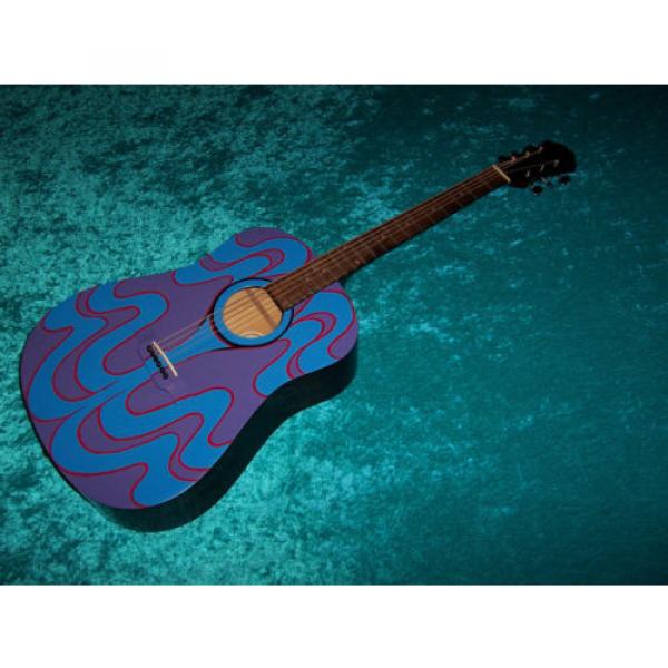 Psychedelic martin acoustic guitars Lennon martin strings acoustic Epiphone martin guitar acoustic dreadnought acoustic guitar guitar guitar martin hand painted Gibson John 67 #1 image