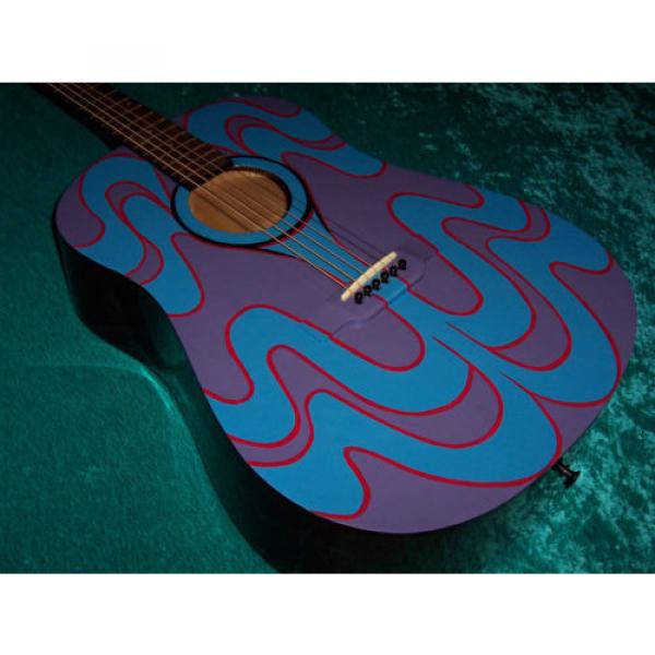 Psychedelic martin acoustic guitars Lennon martin strings acoustic Epiphone martin guitar acoustic dreadnought acoustic guitar guitar guitar martin hand painted Gibson John 67 #3 image