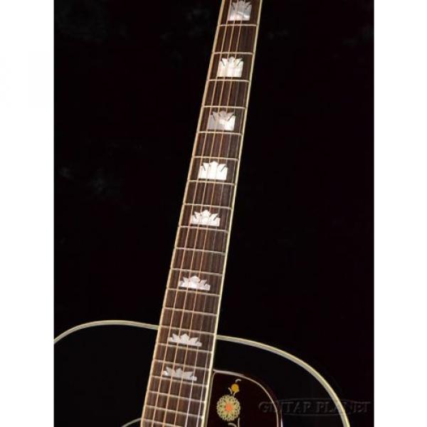 Gibson martin guitars SJ-200 martin guitar case Ebony martin acoustic strings New martin guitar strings  martin strings acoustic w/ Hard case #5 image