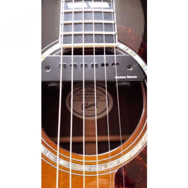 Gibson dreadnought acoustic guitar CJ martin strings acoustic 165 martin vintage martin guitar strings sunburst acoustic guitar strings martin acoustic #2 image