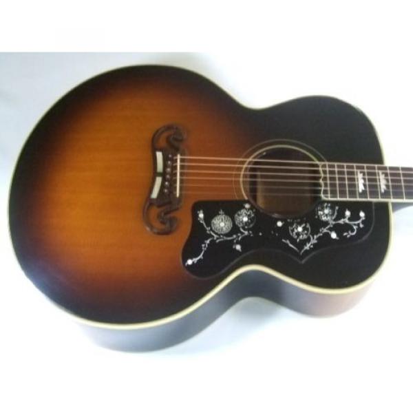 Gibson, guitar strings martin J-200, martin acoustic strings 1995, martin guitars Very martin guitar Good martin acoustic guitars Condition, Flat top, with Hard case #1 image