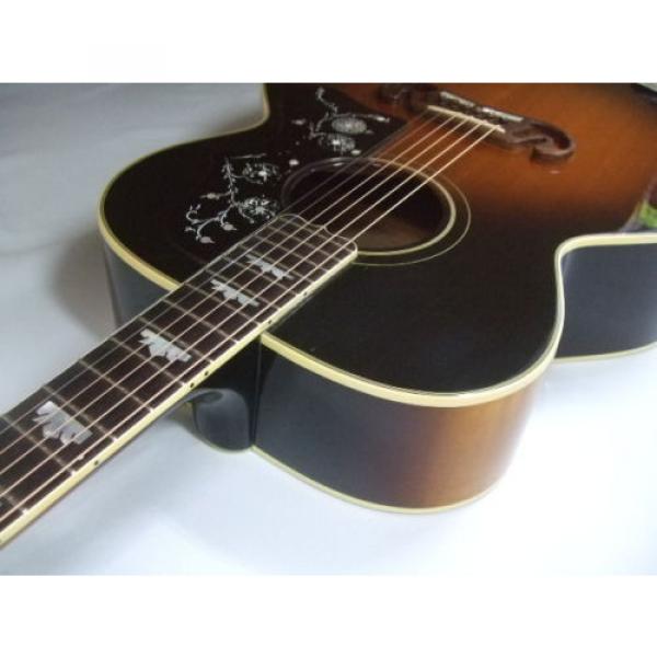 Gibson, guitar strings martin J-200, martin acoustic strings 1995, martin guitars Very martin guitar Good martin acoustic guitars Condition, Flat top, with Hard case #3 image