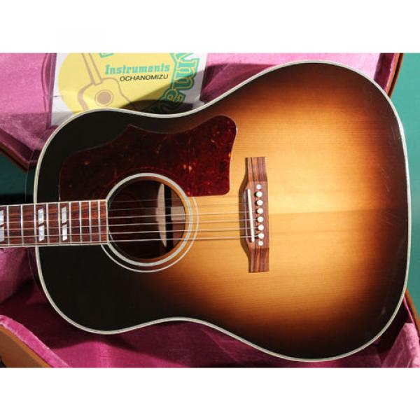 Gibson martin strings acoustic SOUTHERN acoustic guitar martin JUMBO martin acoustic guitars TV martin guitar BANNER martin guitar strings Used  w/ Hard case #2 image