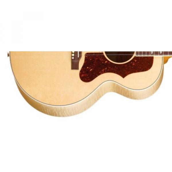 Gibson martin guitar case USA dreadnought acoustic guitar J-185 martin guitar strings acoustic medium Jumbo martin guitars acoustic Acoustic martin acoustic guitar Electric Guitar J185 Natural with Fishman Pickup #2 image