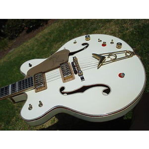 1962 martin d45 Gretsch martin White martin guitar strings acoustic Falcon acoustic guitar strings martin 6136 martin guitar Stereo Vintage Electric Guitar With Documentation #1 image