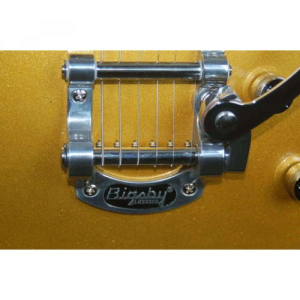 Gretsch martin guitar G5438T acoustic guitar martin Electromatic martin guitar strings acoustic Pro martin guitar strings Jet martin guitars Bigsby Electric Guitar- GOLD SPARKLE NEW #5 image