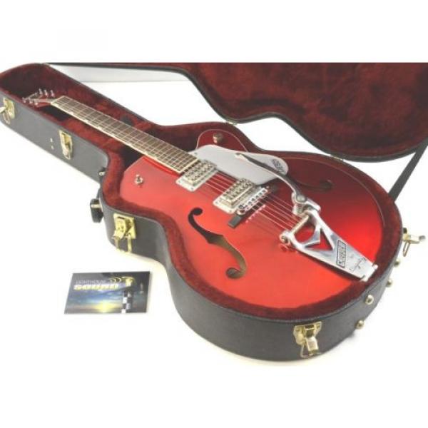 Gretsch martin guitars G6120SH acoustic guitar martin Brian martin guitar Setzer martin guitar case Hot martin Rod Electric Guitar - Candy Apple Red w/OHSC #2 image