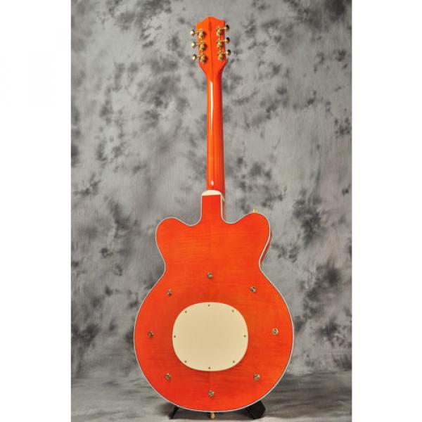 Gretsch guitar martin G6120-1962 martin guitars acoustic Chet martin acoustic guitars Atkins martin guitar Made martin guitar case in Japan Orange E-Guitar Free Shipping 2003 #3 image