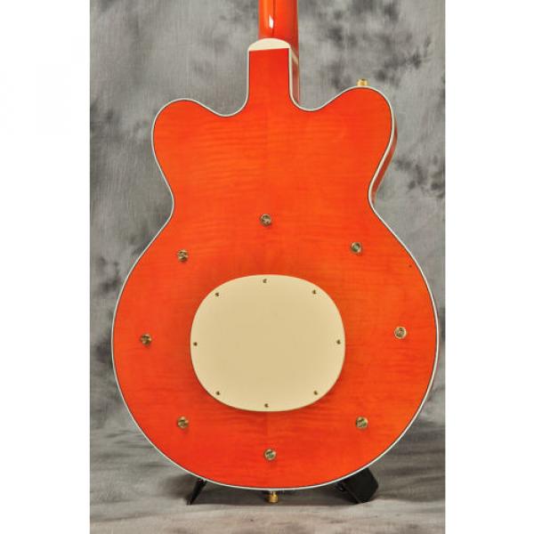 Gretsch guitar martin G6120-1962 martin guitars acoustic Chet martin acoustic guitars Atkins martin guitar Made martin guitar case in Japan Orange E-Guitar Free Shipping 2003 #5 image