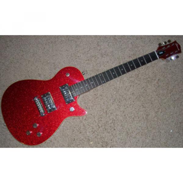 Electromatic dreadnought acoustic guitar by martin d45 Gretsch martin guitars Red guitar strings martin Sparkle guitar martin Jet Electric Guitar G2619 Duo Pickups NOS #1 image