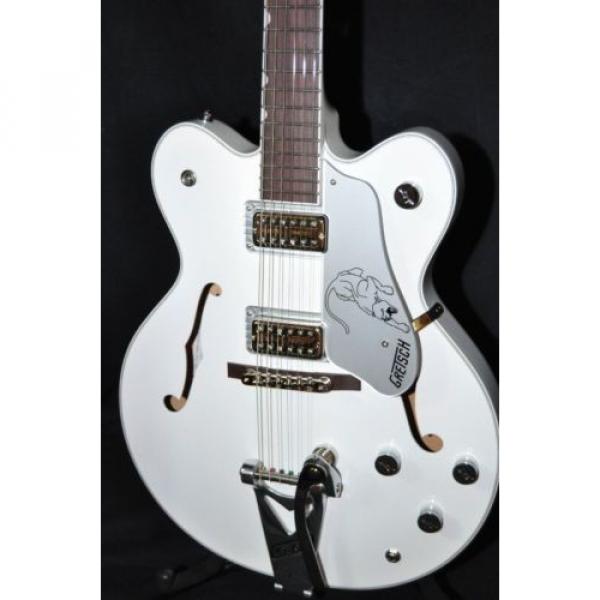 GRETSCH martin guitars  martin G6137TCB martin guitar strings WHITE martin strings acoustic PANTHER martin acoustic guitars MINT CENTER BLOCK DOUBLE CUTAWAY GUITAR HARDSHEL #2 image