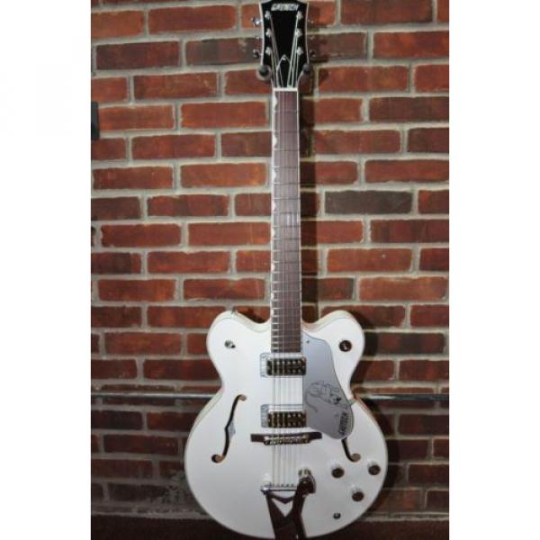 GRETSCH martin guitars  martin G6137TCB martin guitar strings WHITE martin strings acoustic PANTHER martin acoustic guitars MINT CENTER BLOCK DOUBLE CUTAWAY GUITAR HARDSHEL #3 image