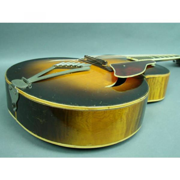 Vintage acoustic guitar strings martin Gretsch martin guitar Synchromatic martin guitar strings acoustic 160 martin guitar accessories Archtop martin guitar case Guitar Original Sunburst W/SSC #5 image