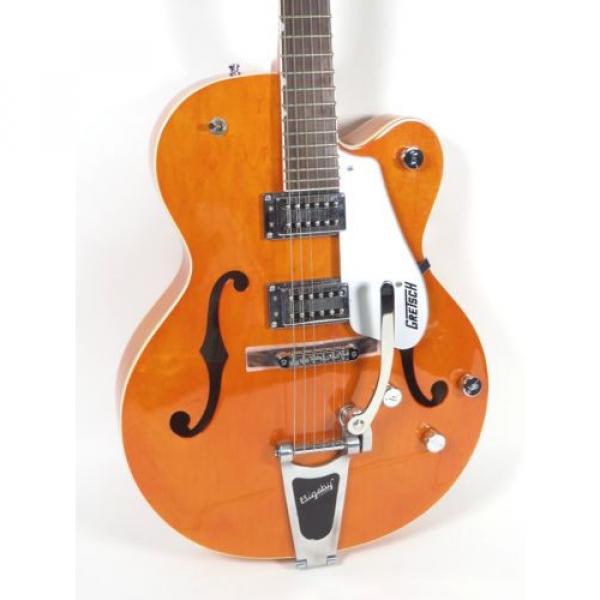 2008 martin guitars Gretsch guitar martin G5120 martin guitar strings acoustic Hollow martin guitars acoustic Body martin guitar strings Electric Guitar Orange Electromatic Bigsby #5 image