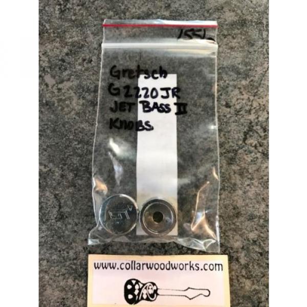 #1556 guitar martin Gretsch martin guitars acoustic G220JR acoustic guitar martin Jet martin acoustic guitars Bass martin guitar accessories II Electric Guitar 2pc Knob Set OEM Repair Parts #2 image